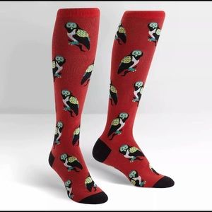 Knee High Owl Socks Birds of Prey